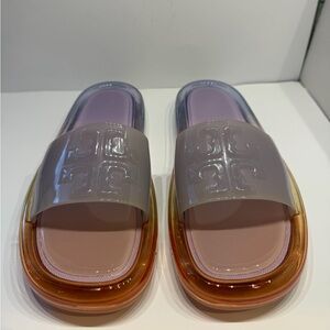 Tory Burch Bubble Jelly sandals in Spring Lavender